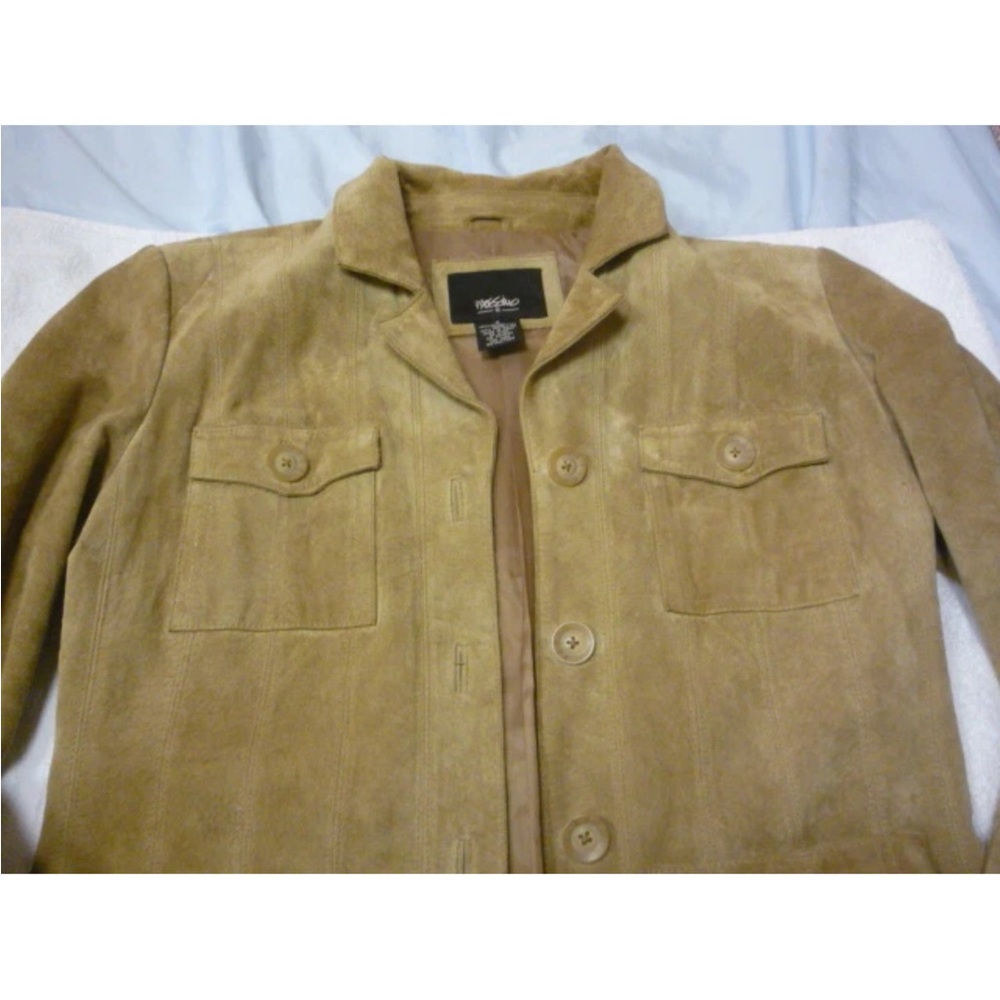 Suede Tan Jacket - Picture 2 of 6
